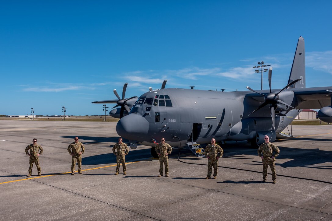 First HC-130J Delivered