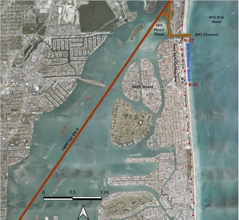 Bal Harbour Aerial Map