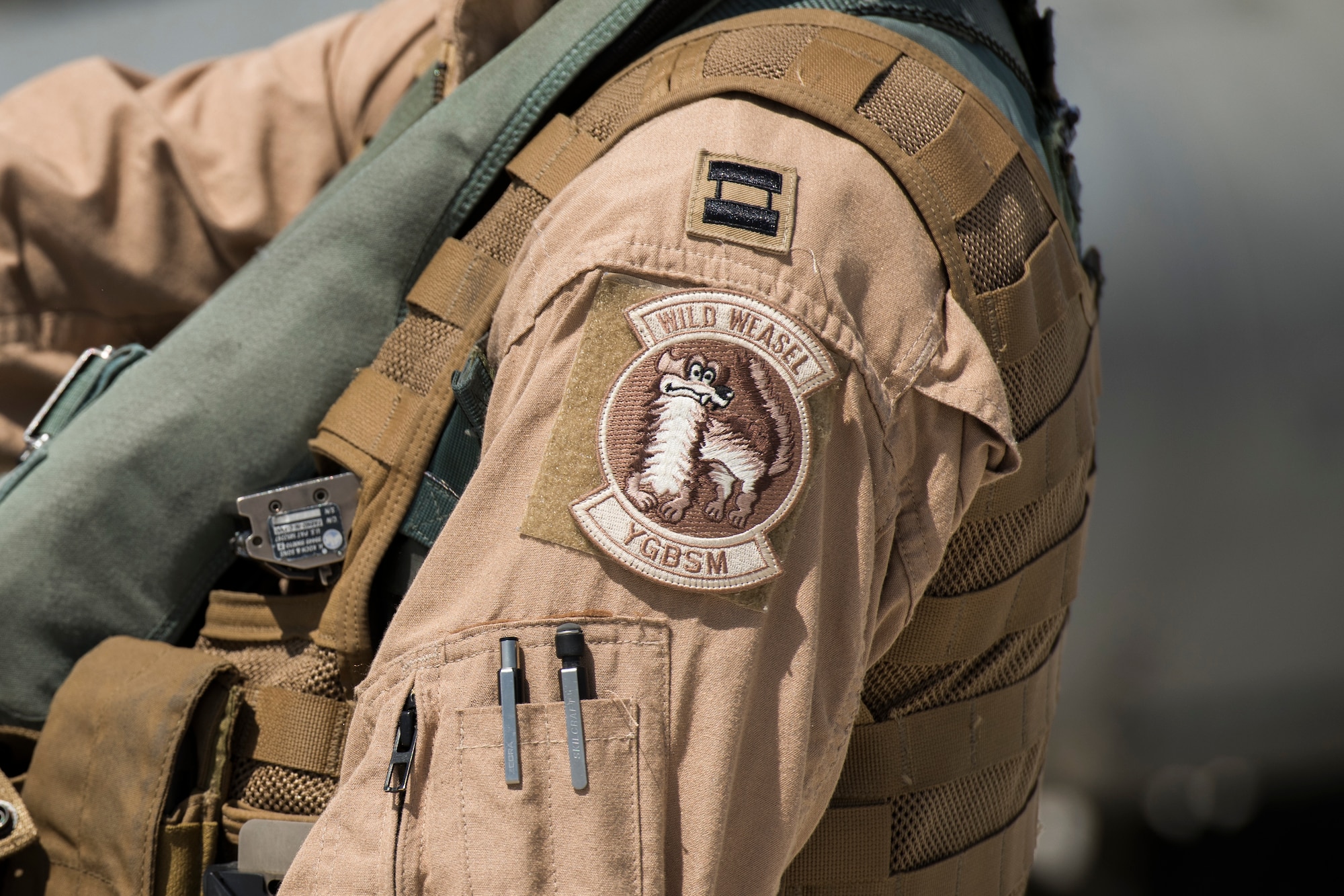 U.S. Air Force Airmen with the 380th Expeditionary Aircraft Maintenance Squadron receive six U.S. Air Force F-16 “Viper” Fighting Falcons assigned to the 79th Expeditionary Fighter Squadron at an undisclosed location in the U.S. Central Command area of responsibility, Feb. 14, 2020.