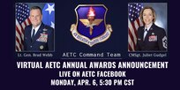 graphic showing AETC command and command chief