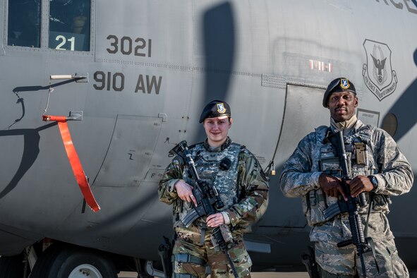 The 910th SFS maintains constant protection of the installation’s personnel, assets and infrastructure.