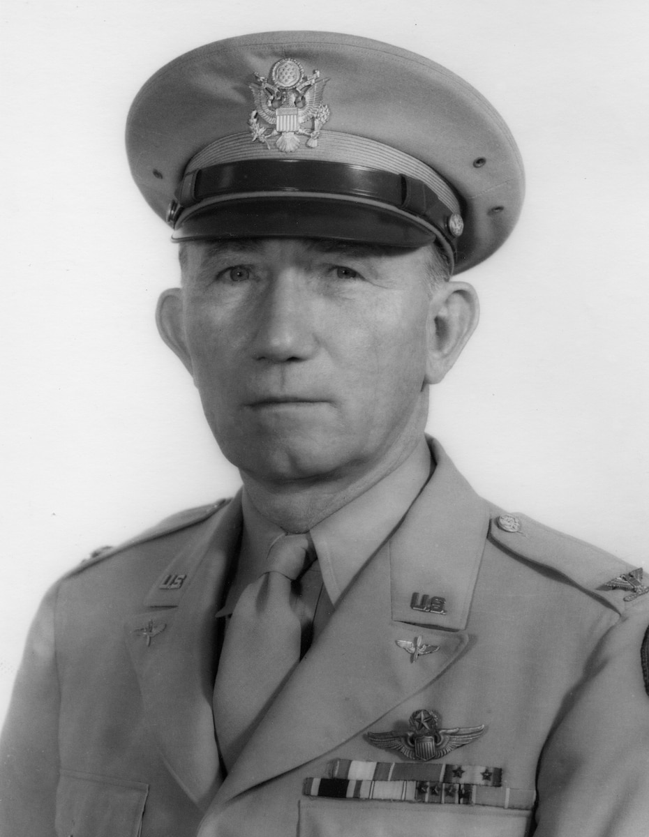 Brig Gen Auby C. Strickland (depicted here as a Colonel)