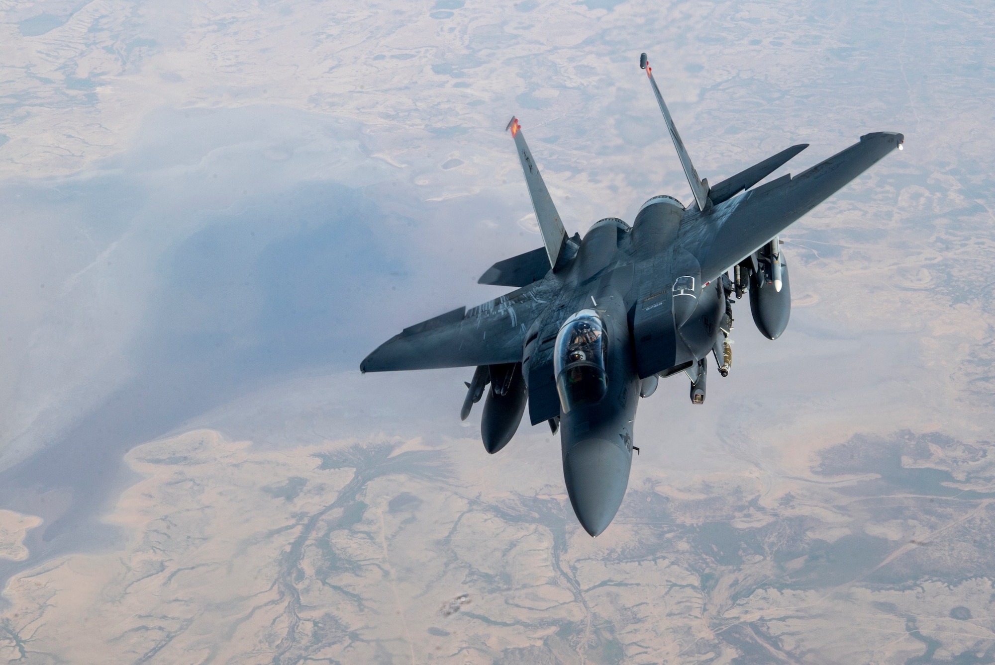 Strike Eagles get refueled over Iraq U.S. Air Forces Central News
