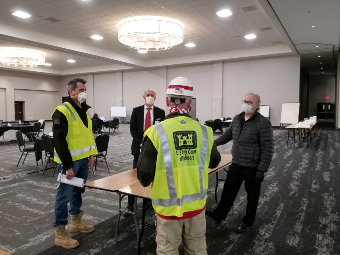 The U.S. Army Corps of Engineers, (USACE), Detroit District, announces it will begin construction on an alternate care facility in Novi, Michigan as efforts to support the Federal Emergency Management Agency (FEMA)-led response to the Coronavirus (COVID-19) Pandemic.