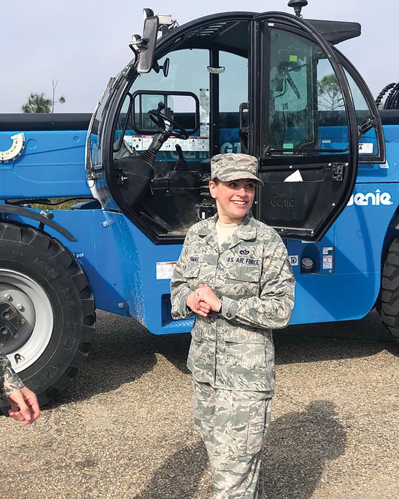 Tech. Sgt. Mara Thomas, 445th Civil Engineer Squadron operations management craftsman, is the 445th Airlift Wing April Spotlight Performer.