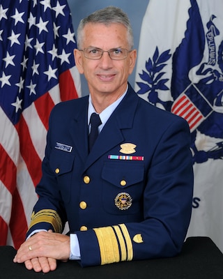 A portrait photo of Vice Admiral Marshall Blaine Lytle III, USCG (Retired)
