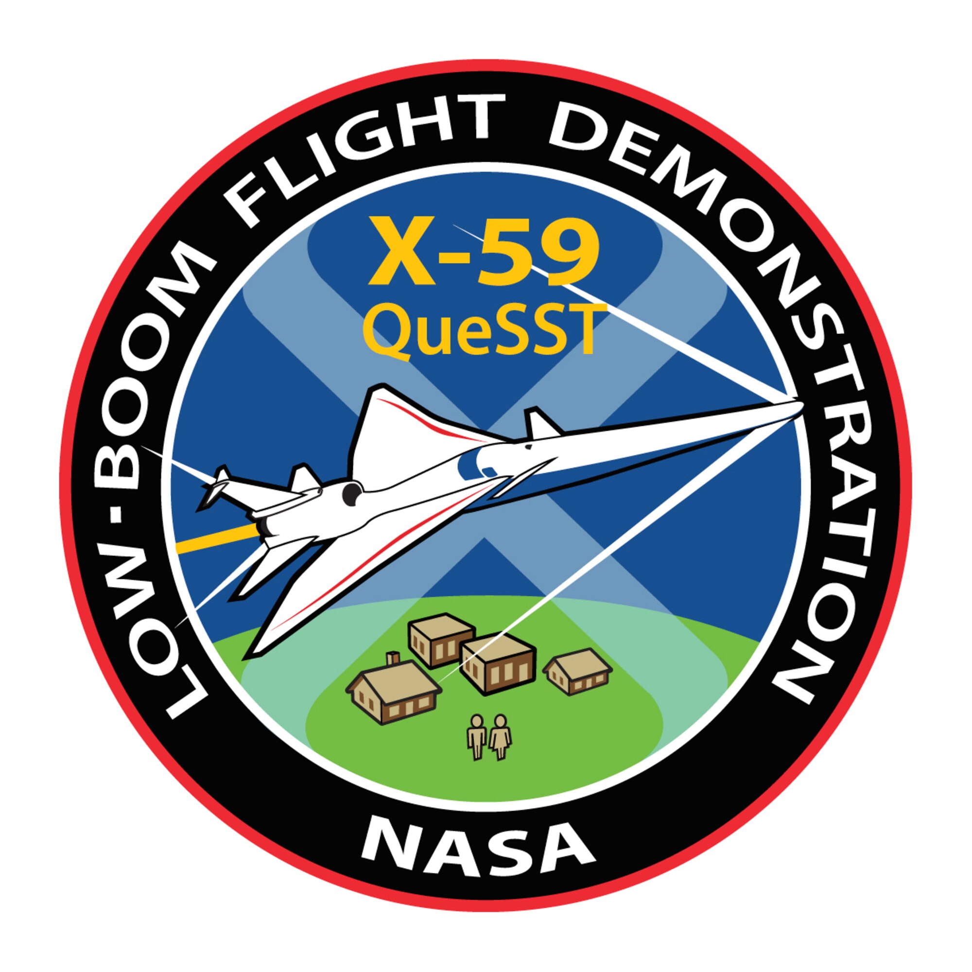 NASA's X-59 QueSST logo.