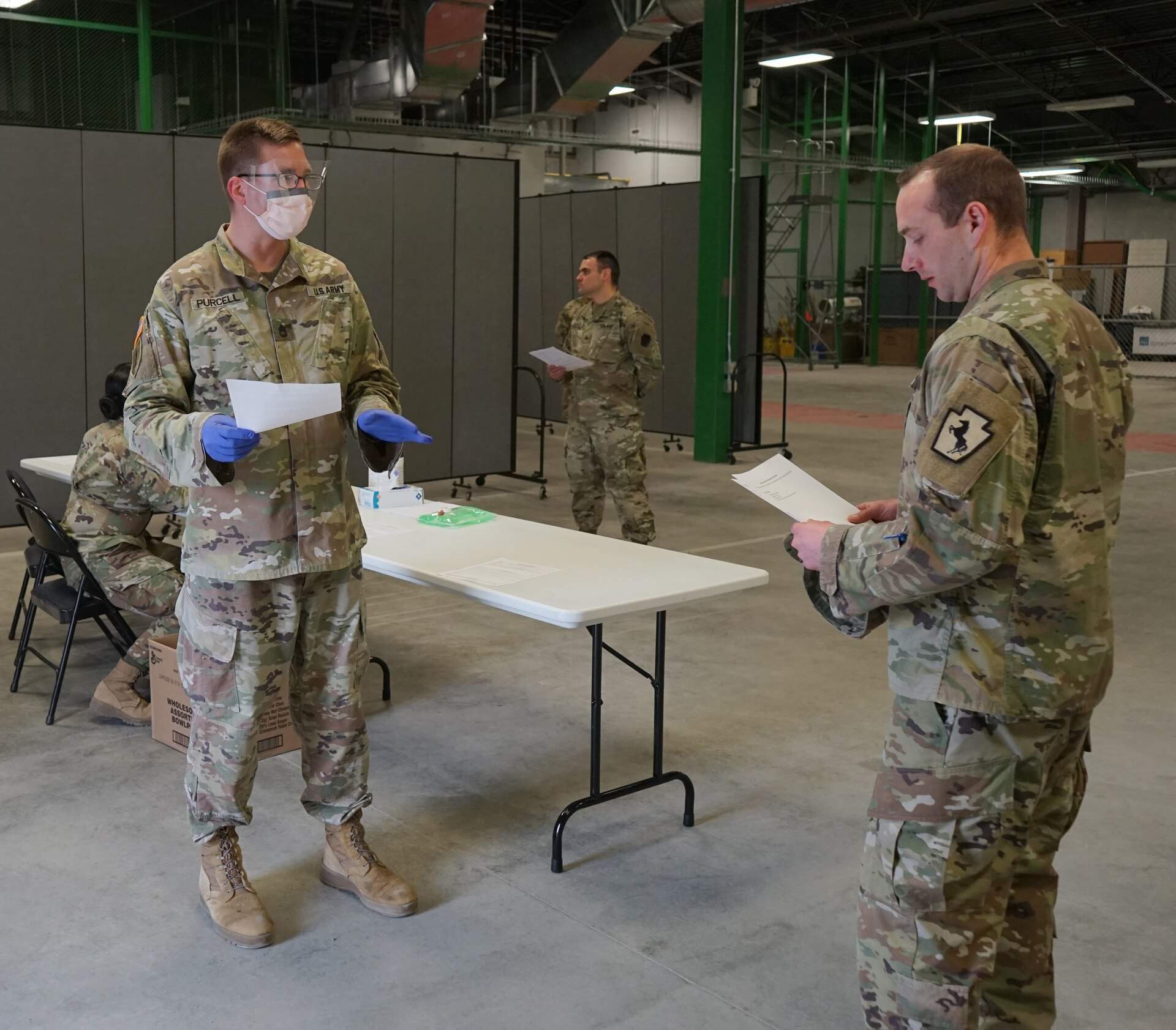 3rd CBRN Task Force completes COVID-19 test site mission