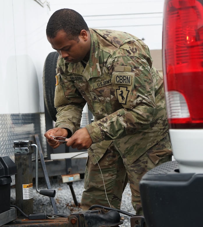 3rd CBRN Task Force completes COVID-19 test site mission