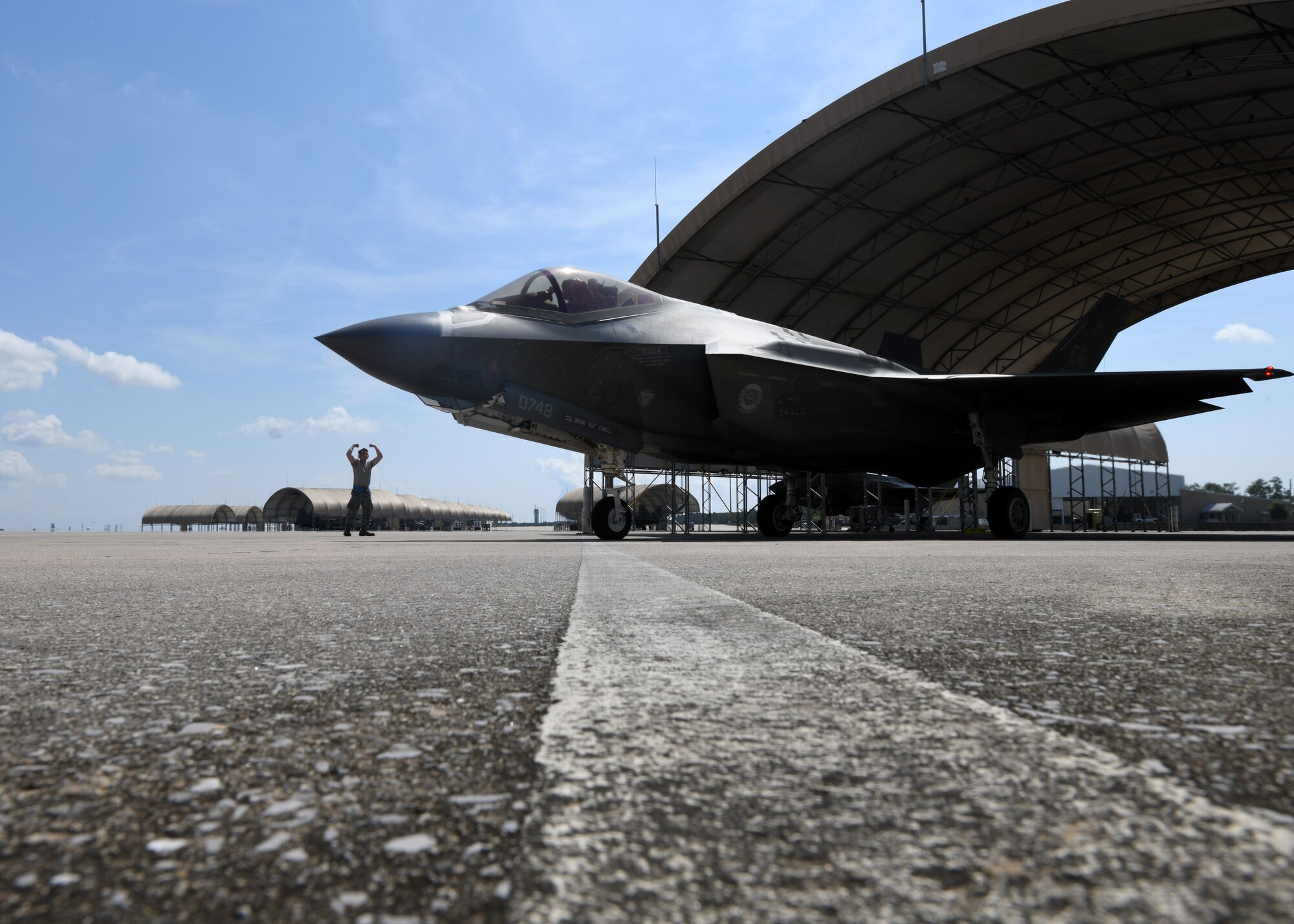 58th FS flightline ops due to COVID-19