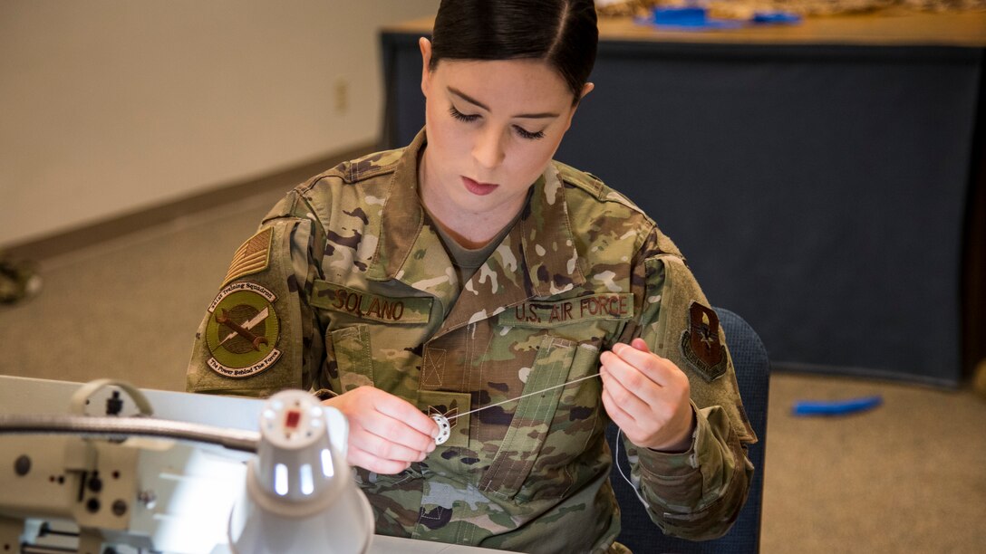 Sheppard Airmen make cloth face covers to combat COVID-19