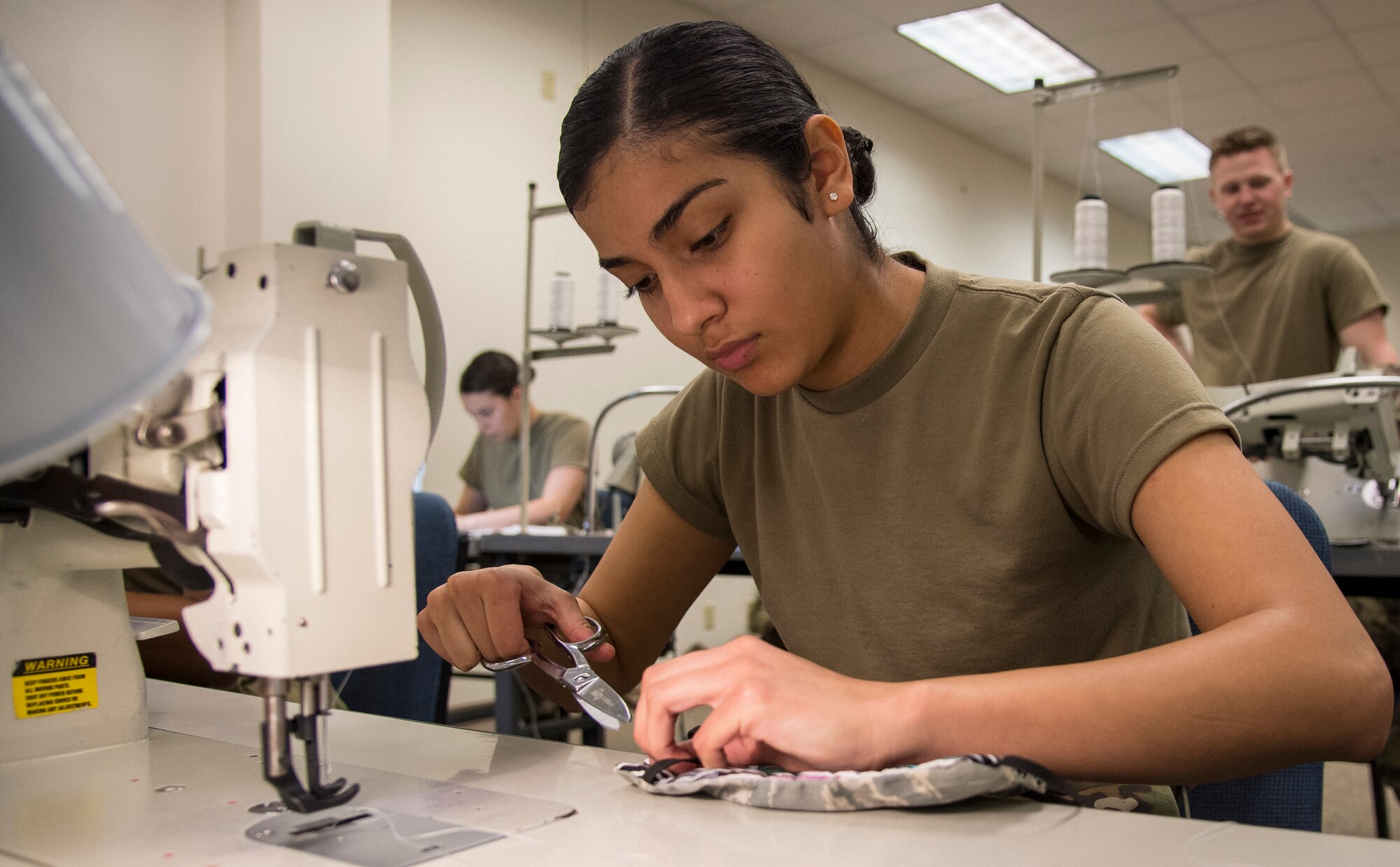 Sheppard Airmen make cloth face covers to combat COVID-19