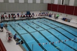 Local high school Science, Technology, Engineering and Mathematics (STEM) students battle it out during the 15th annual Greater Philadelphia SeaPerch and SeaGlide Challenge held at Temple University, March 6 and 7. More than 50 middle and high schools participated in the two-day event. (U.S. Navy photo by Margaret A. Kenyon, NSWCPD Public Affairs/Released)