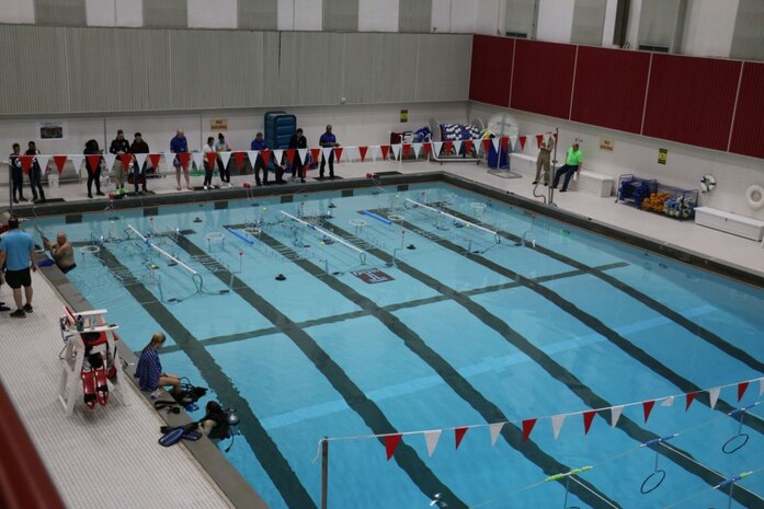 Local high school Science, Technology, Engineering and Mathematics (STEM) students battle it out during the 15th annual Greater Philadelphia SeaPerch and SeaGlide Challenge held at Temple University, March 6 and 7. More than 50 middle and high schools participated in the two-day event. (U.S. Navy photo by Margaret A. Kenyon, NSWCPD Public Affairs/Released)