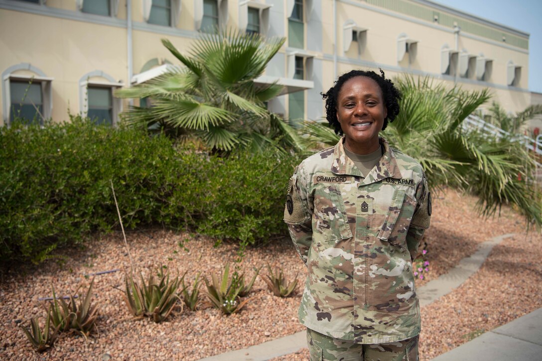 Sgt. Maj. Shadonika Crawford: The road to the one percent