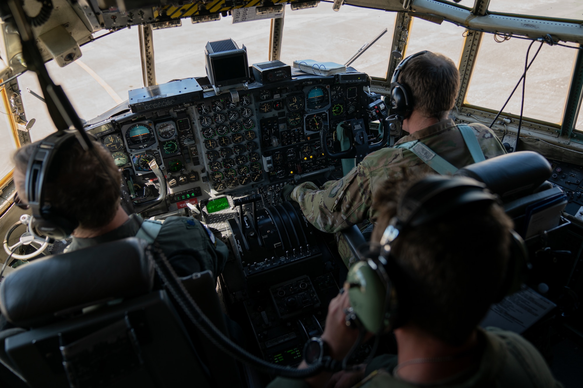 C-130 aircrew continues FCF mission