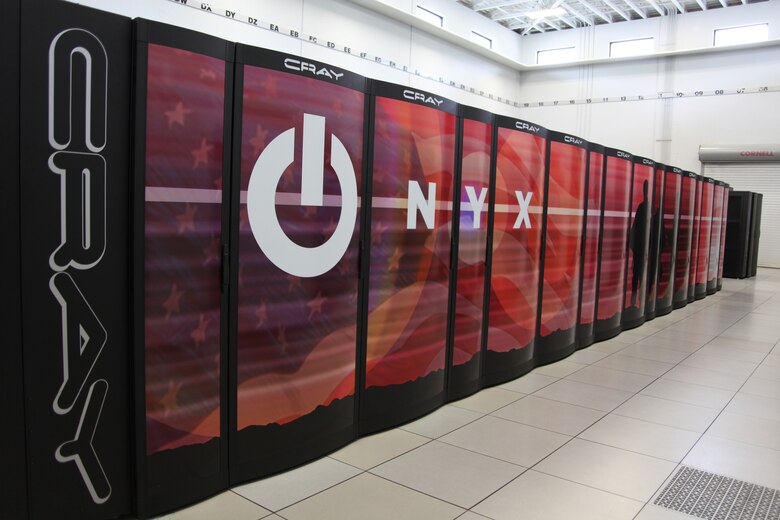 The Onyx Super Computer at the Engineering Research and Development Center.