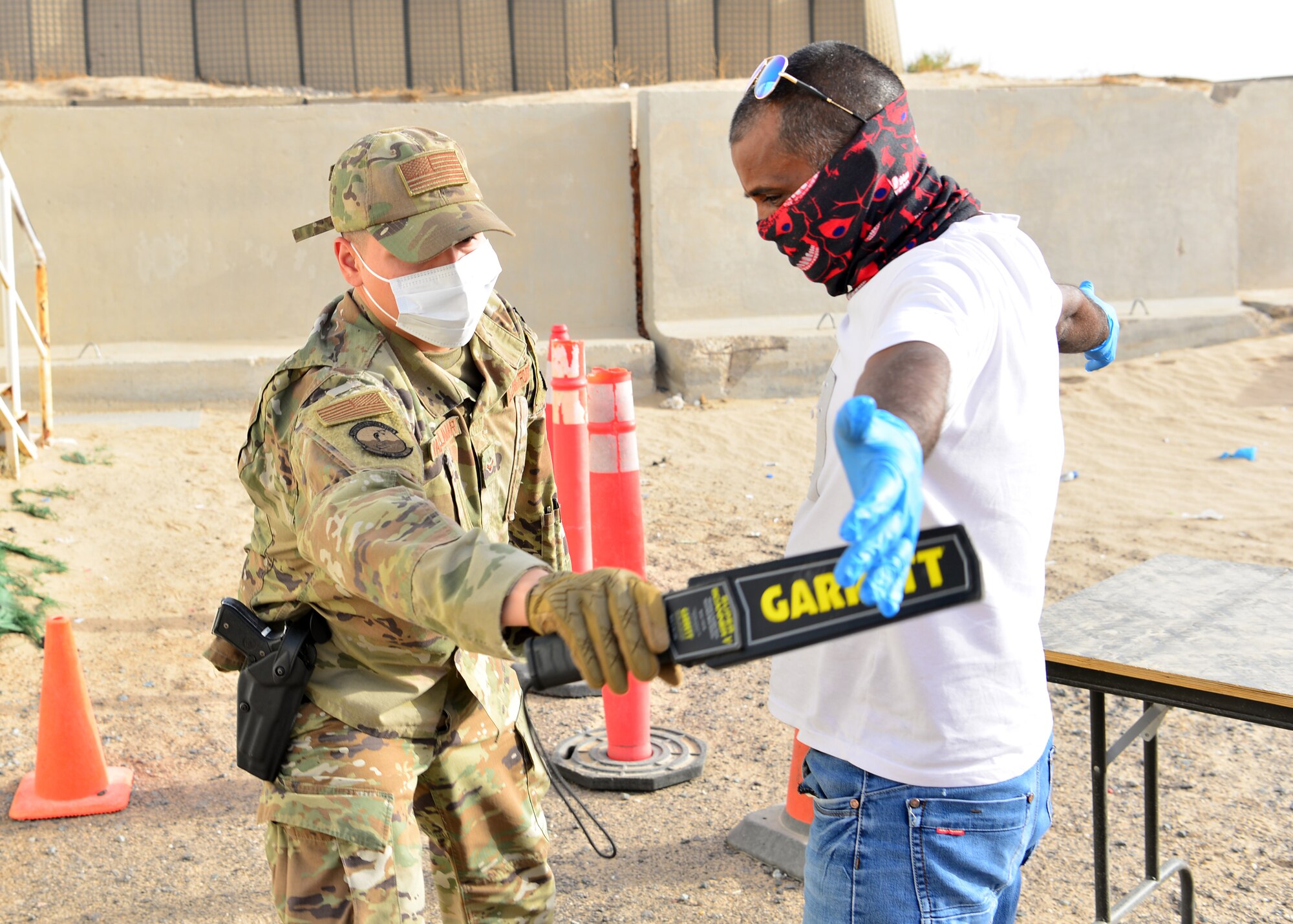 Airmen scans other country national