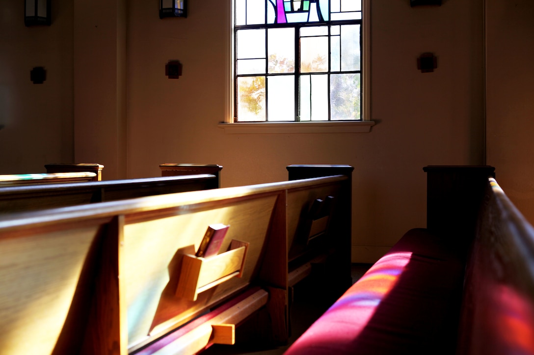 Marine Memorial Chapel in the 11-Area of Camp Pendleton.