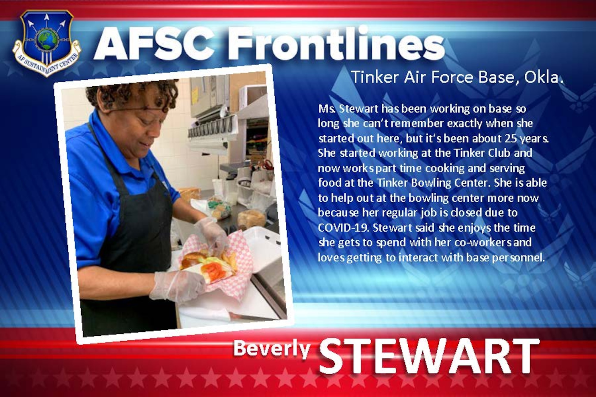 AFSC Spotlight: Meet Beverly Stewart