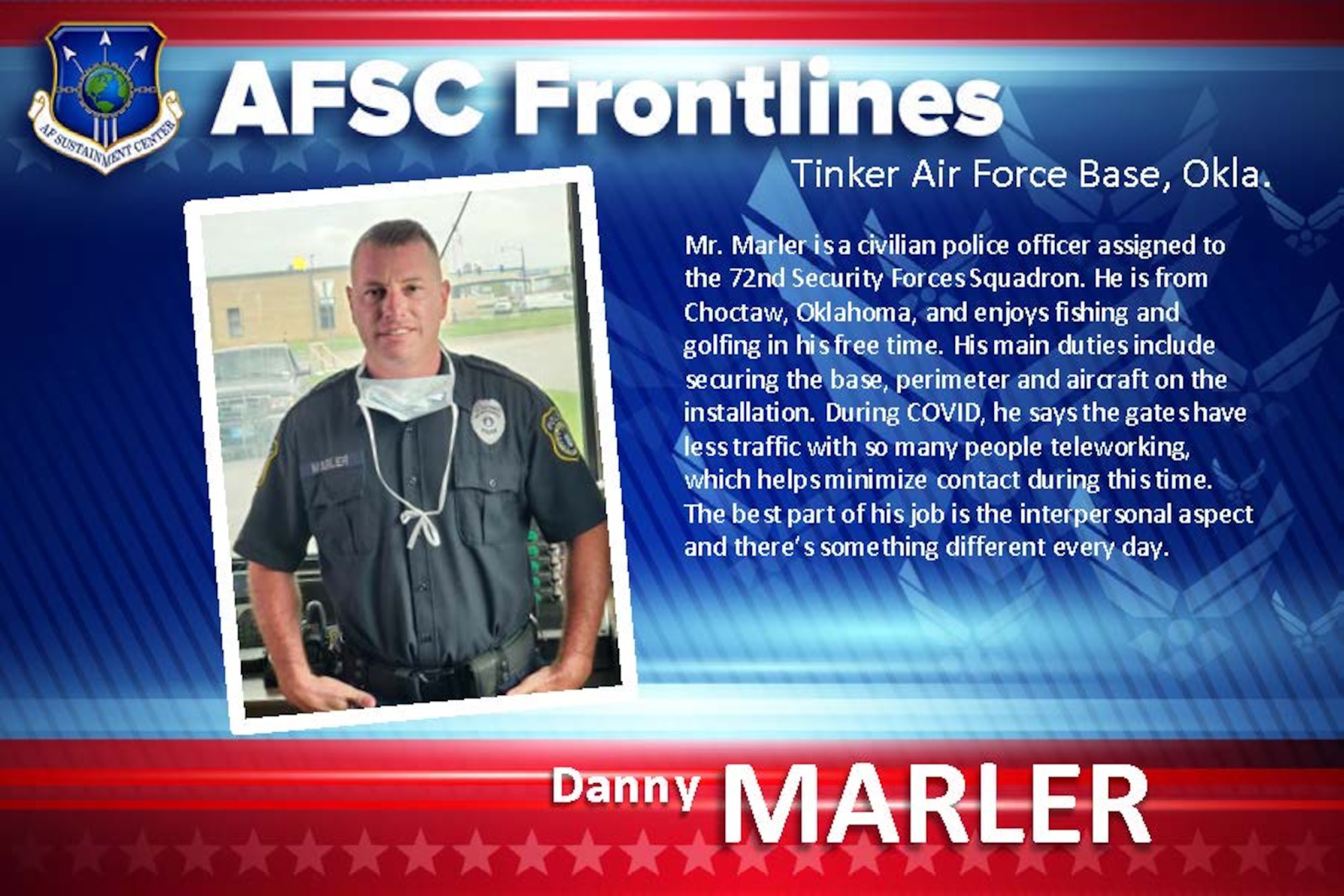 AFSC Spotlight: Meet Danny Marler