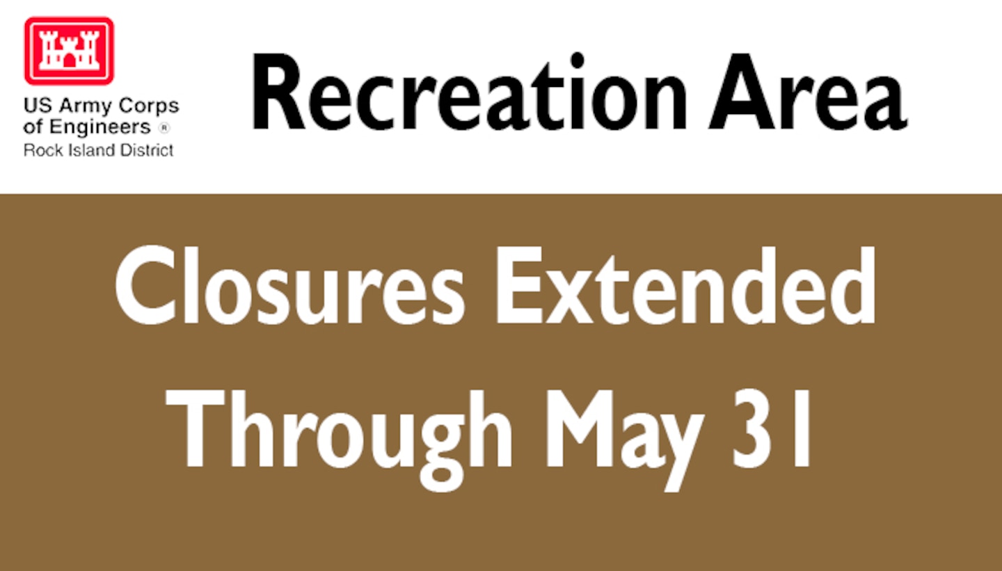 Recreation Area Closures Extended