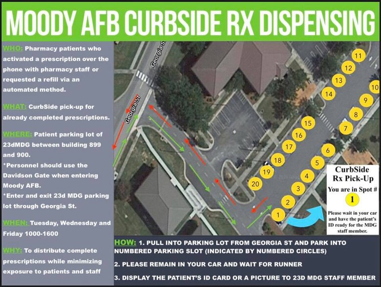 MDG reopens pharmacy amid COVID19 > Moody Air Force Base > Article Display