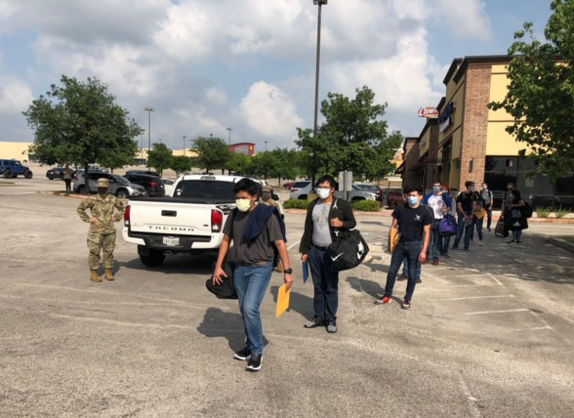 Recruiters use agile methods to ship recruits to Air Force Basic Military Training during the COVID-19 pandemic.