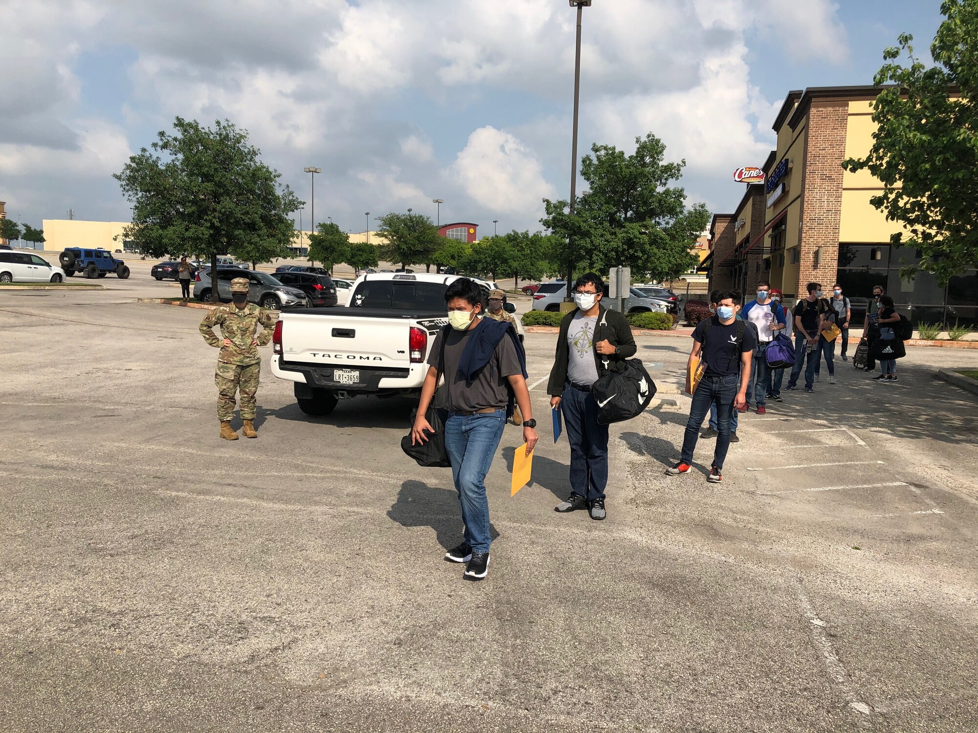 Recruiters use agile methods to ship recruits to Air Force Basic Military Training during the COVID-19 pandemic.