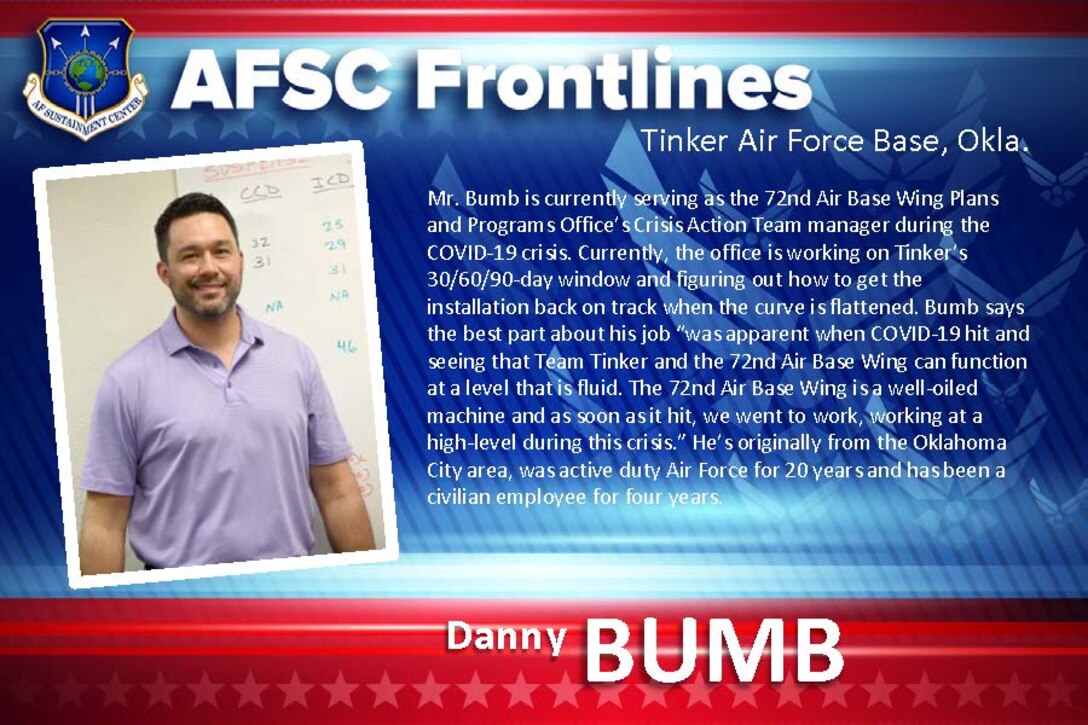 AFSC Spotlight: Meet Danny Bumb