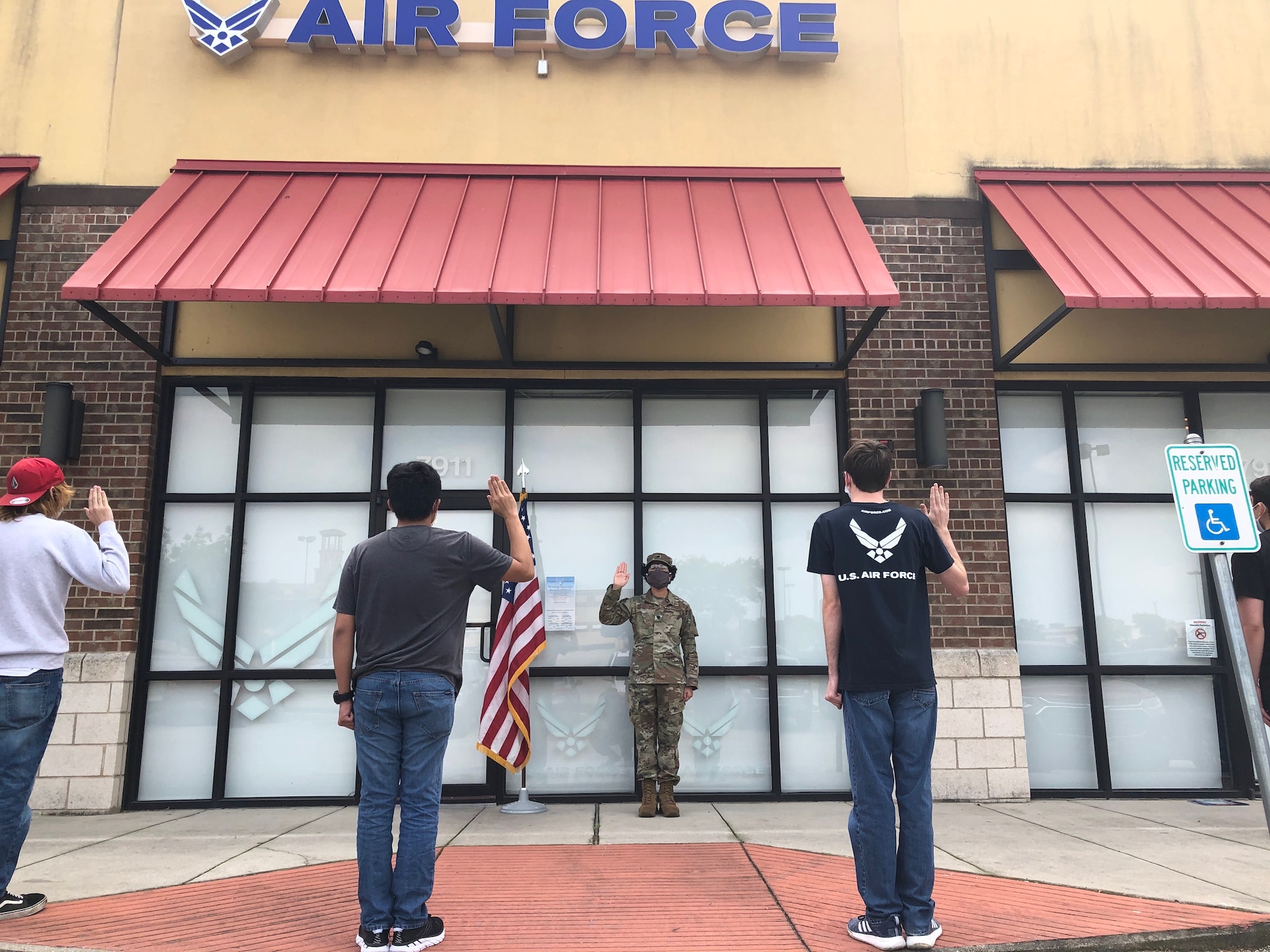 Recruiters use agile methods to ship recruits to Air Force Basic Military Training during the COVID-19 pandemic.