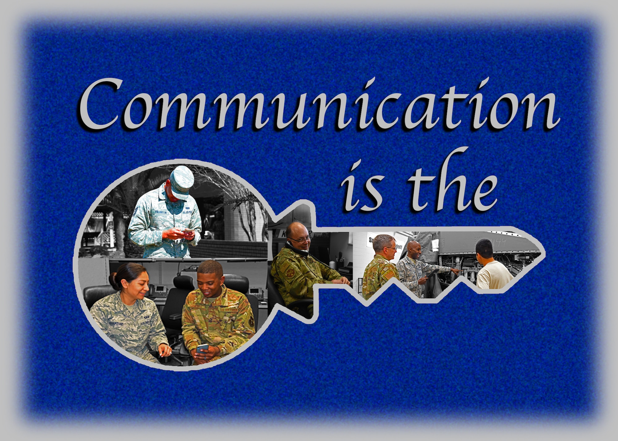 Communicating across the generations. (U.S. Air Force graphic by Jessica Kendziorek)