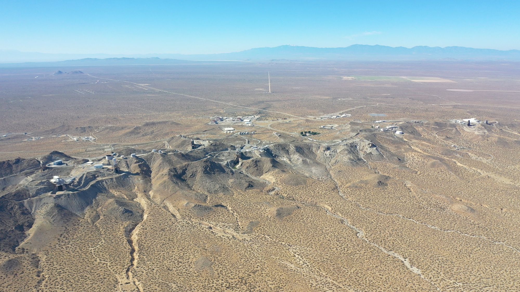 Leuhman Ridge is located on Edwards Air Force Base and is home to AFRL’s rocket test stands that have testing abilities that range from individual component testing to captive engine and motor firings to captive testing of fully assembled vehicles. As companies proceed through their OTA’s one of the many test facilities may be picked to test their specific experiment. (Courtesy photos)