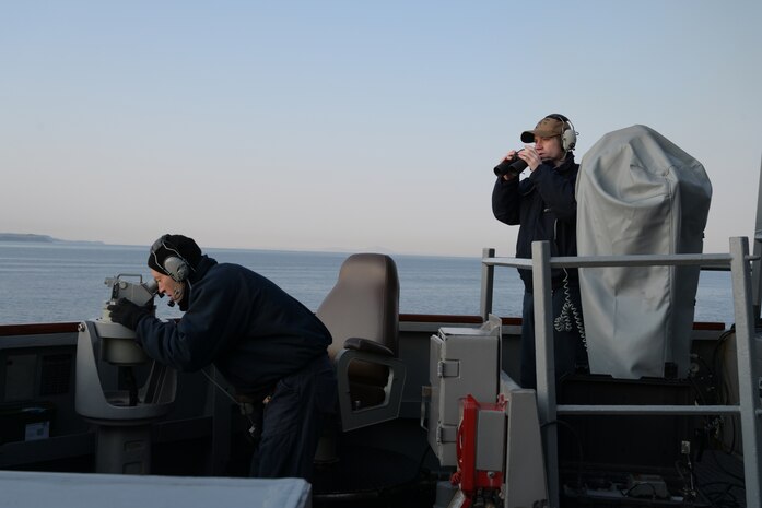 USS Porter in the Black Sea