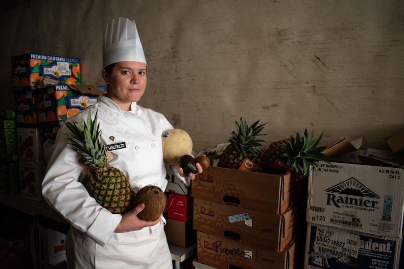 Army Reserve Soldier cooks for holistic readiness