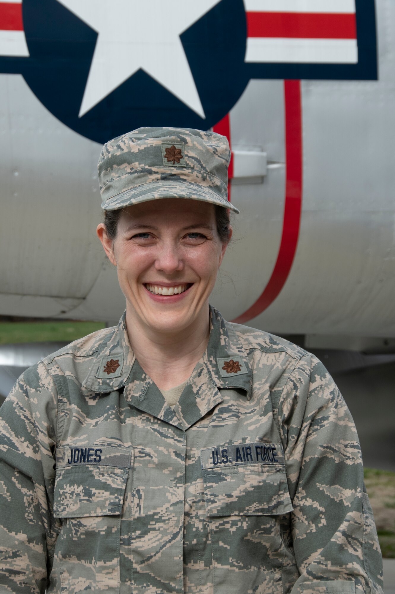 Maj. Barbara Jones, 104th Fighter Wing Public Health Officer, serves to protect Airmen on base and in our community. The 104th Fighter Wing Medical Group Public Health team is being led by Jones in the COVID-19 response. (U.S. Air National Guard Photo by Senior Master Sgt. Julie Avey)