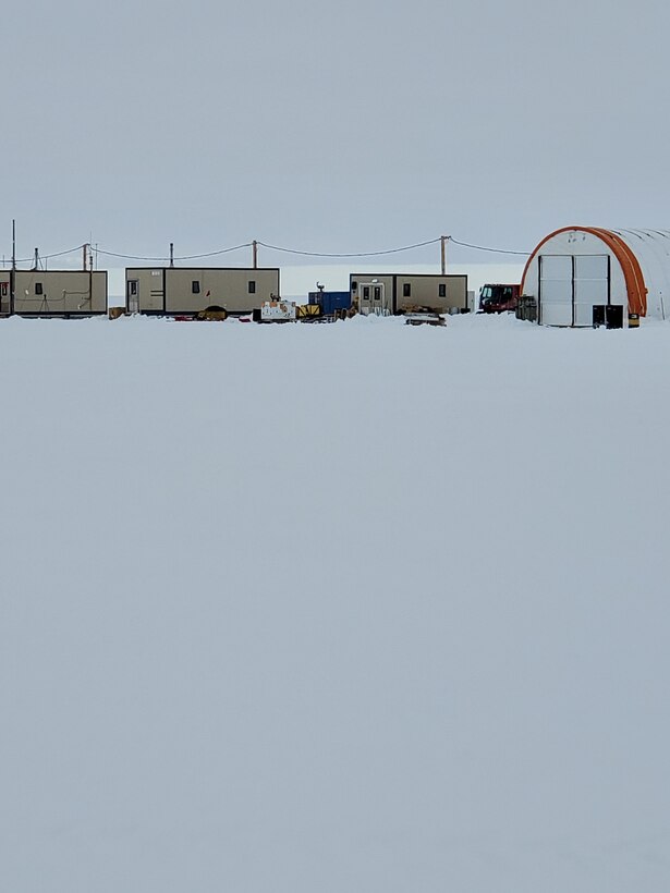 Buildings at the McMurdo Station where Maj. Esther Lee, a chaplain, worked and lived for two months, supporting the National Science Foundations efforts, Antarctica