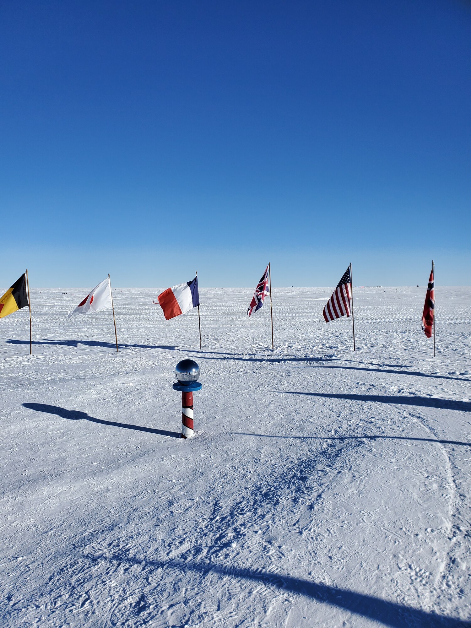 Maj. Esther Lee, a chaplain assigned to the 158th Fighter Wing, Vermont Air National Guard, supports the Amundsen-Scott station, Antarctica