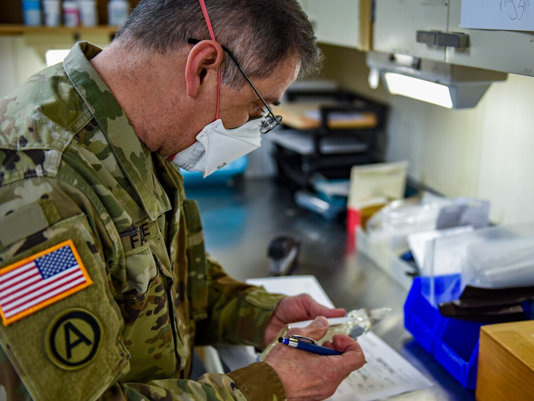 Army Reserve Soldiers double Comfort’s pharmacy capacity