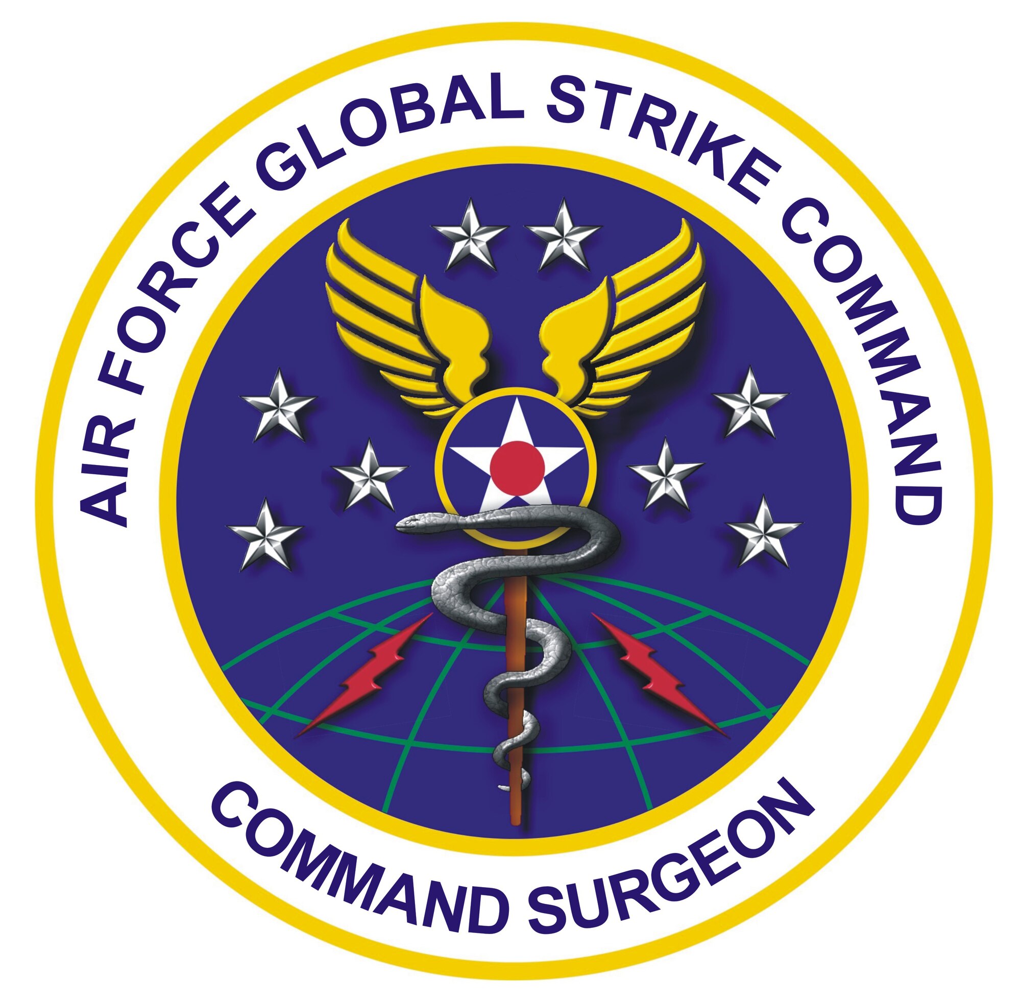 Patch of the AFGSC Command Surgeon