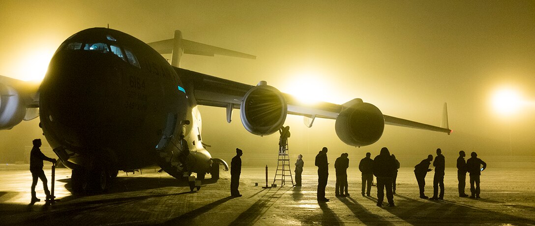 C17 on Andrews Flightline