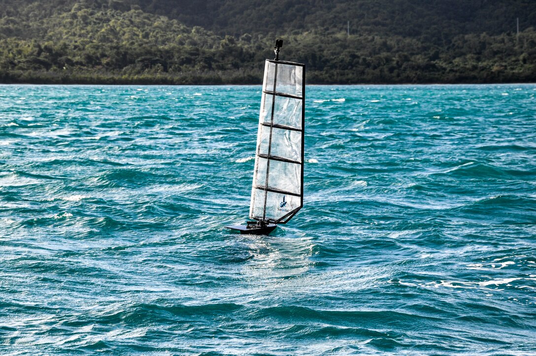 A team of research biologists from the U.S. Army Engineer and Development Center-Environmental Laboatory tested the G6, an unmanned surface vessel developed by SubSeaSail, LLC. The ERDC team brought the vessel to Vieques, an island off the coast of Puerto Rico, to gather data that would determine whether munitions constituents were present in the water from unexploded underwater ordnance, a problem at sites around the world.