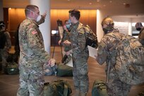 Task Force 801-2 arrives at Detroit