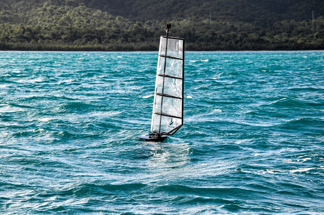 A team of research biologists from the U.S. Army Engineer and Development Center-Environmental Laboatory tested the G6, an unmanned surface vessel developed by SubSeaSail, LLC. The ERDC team brought the vessel to Vieques, an island off the coast of Puerto Rico, to gather data that would determine whether munitions constituents were present in the water from unexploded underwater ordnance, a problem at sites around the world.