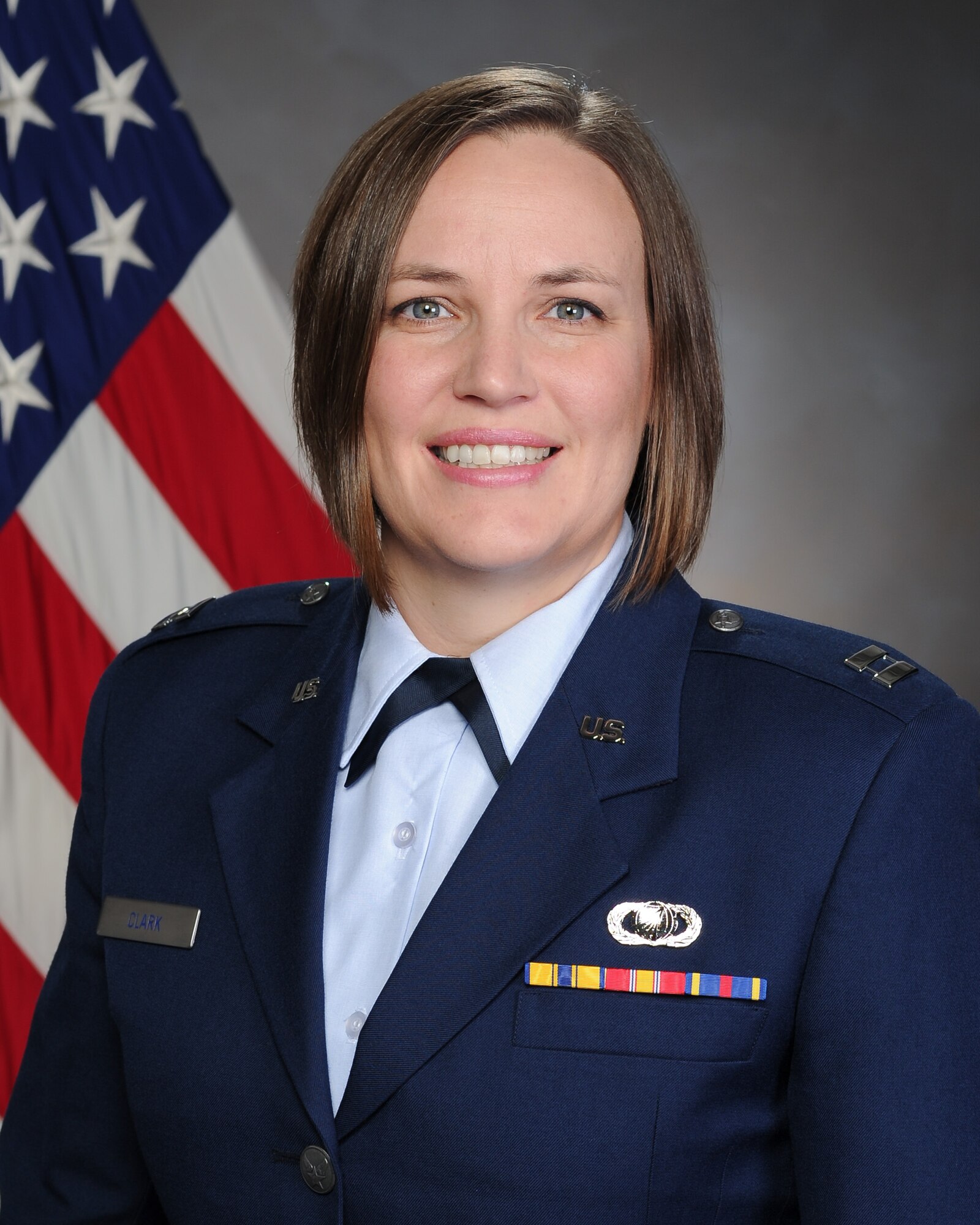 Portrait of Capt. Ana Clark.