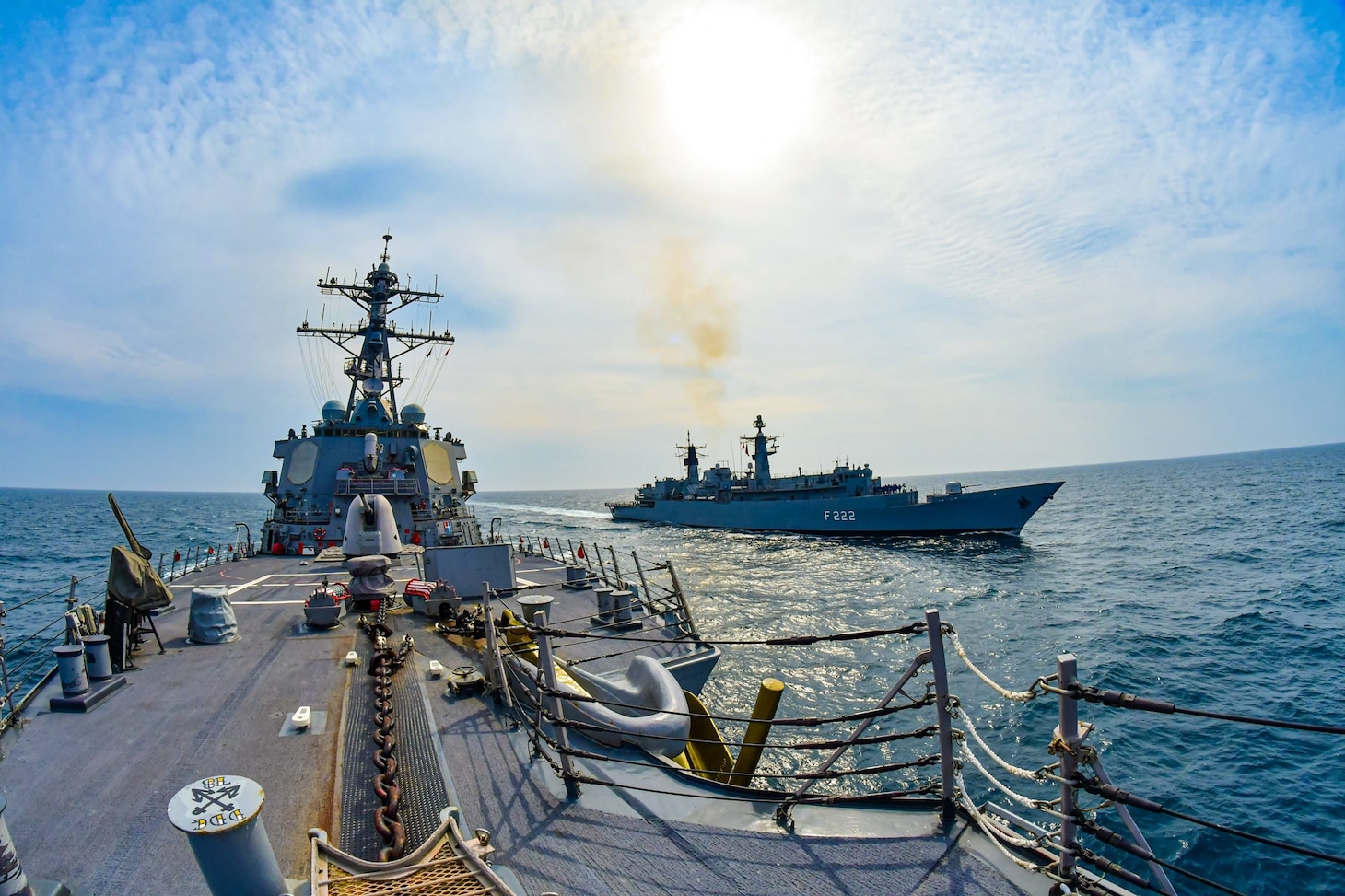 USS Porter in the Black Sea