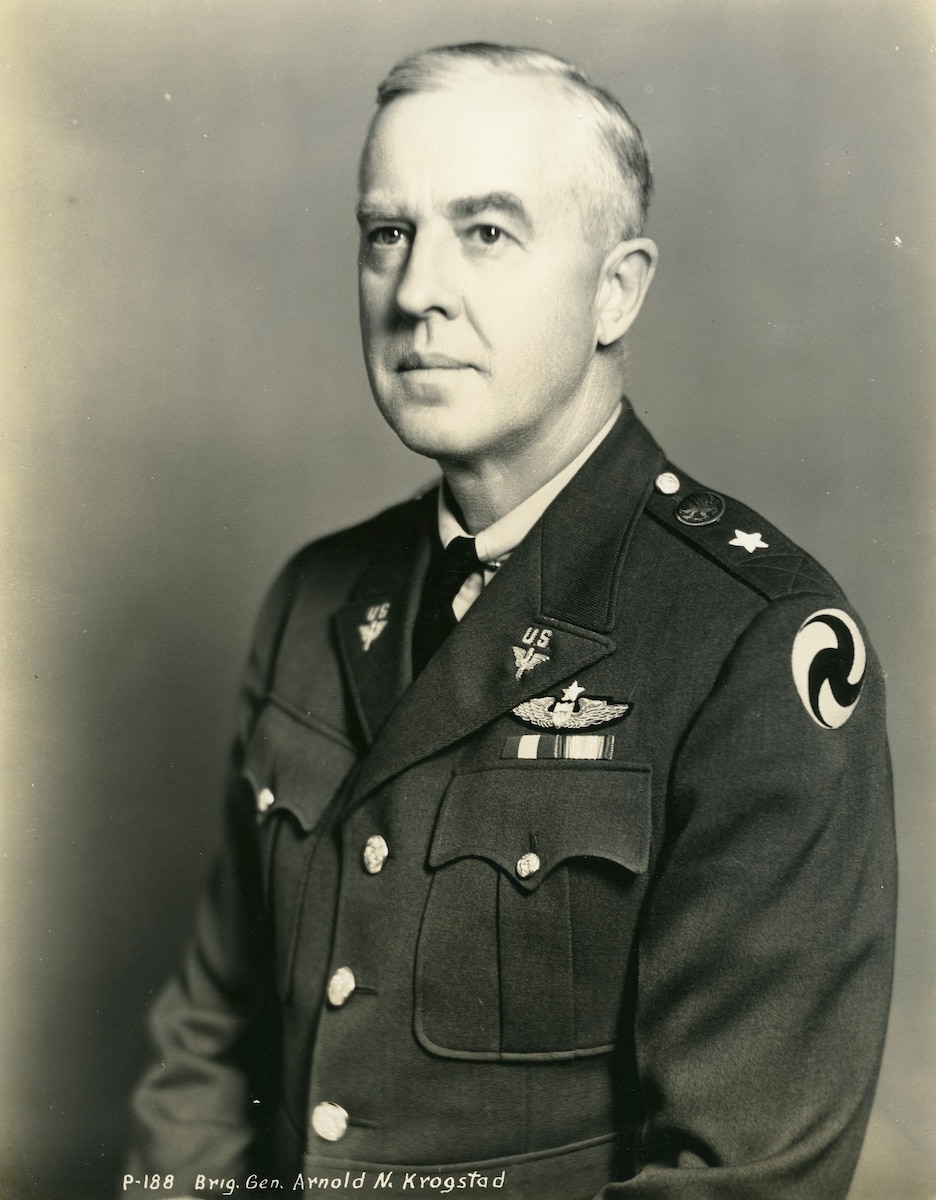Brig Gen Arnold N. Krogstad official photo