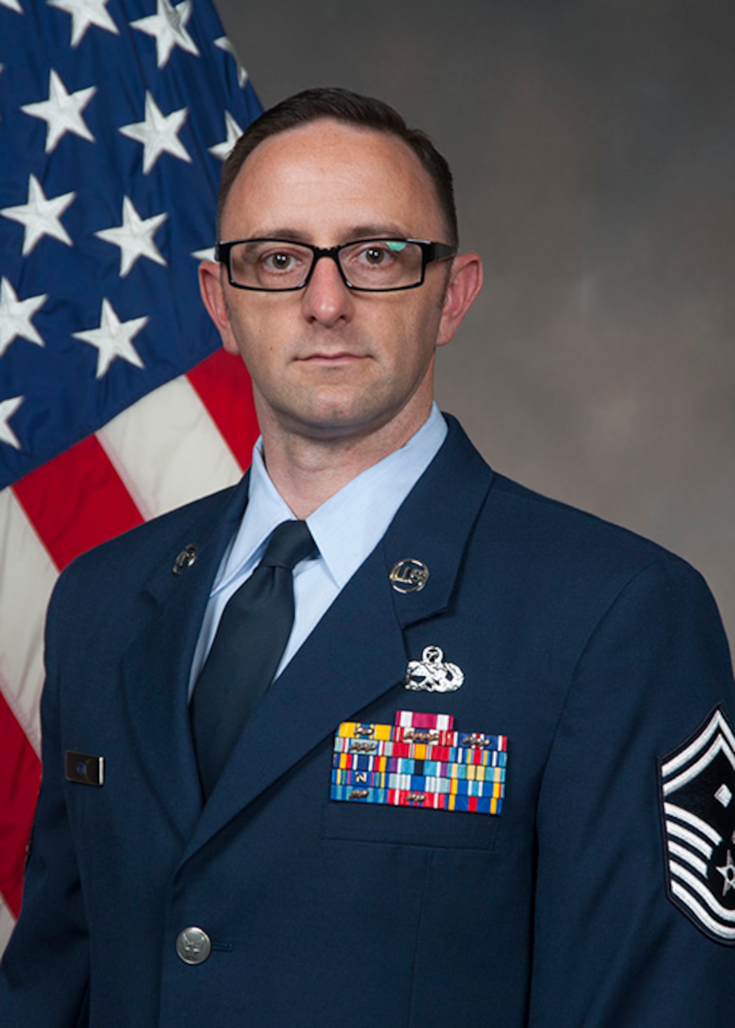 Senior Master Sgt. Jeremiah J. Kern, first sergeant, Headquarters Air Force Material Command