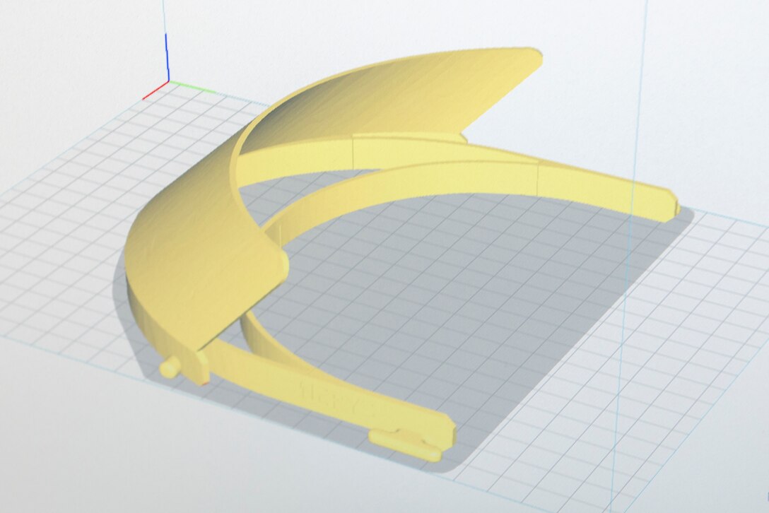 The design of National Institutes of Health approved face shield