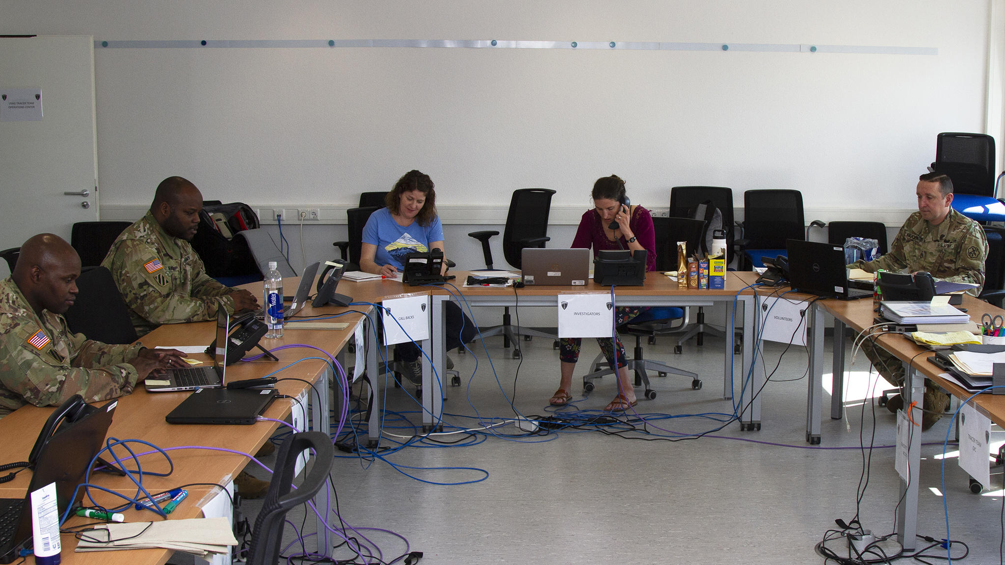 U S Army Europe Tracing Covid 19